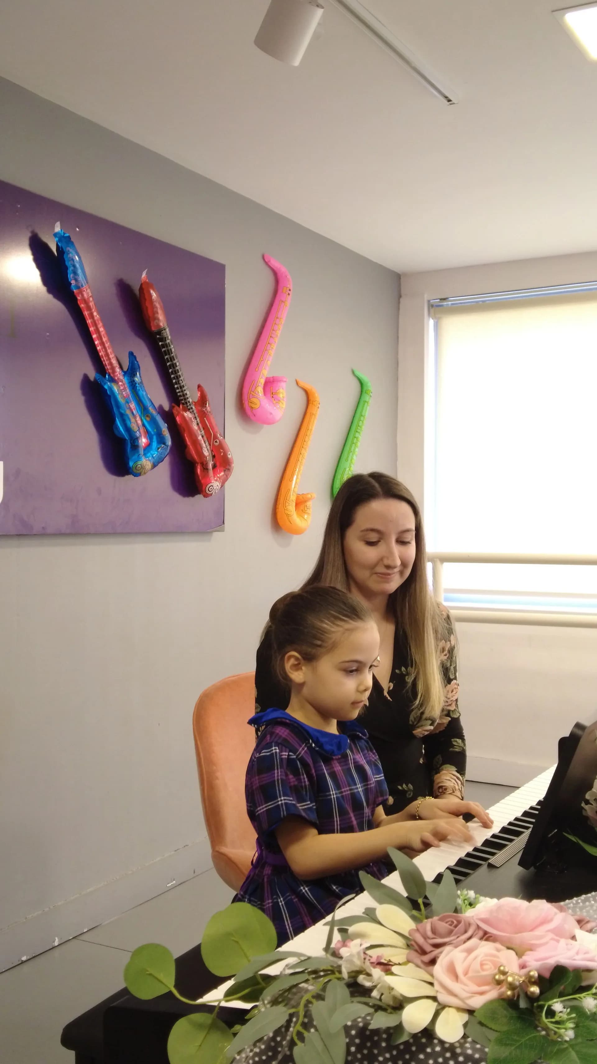 Müzik bölümü dersinden kare (5)