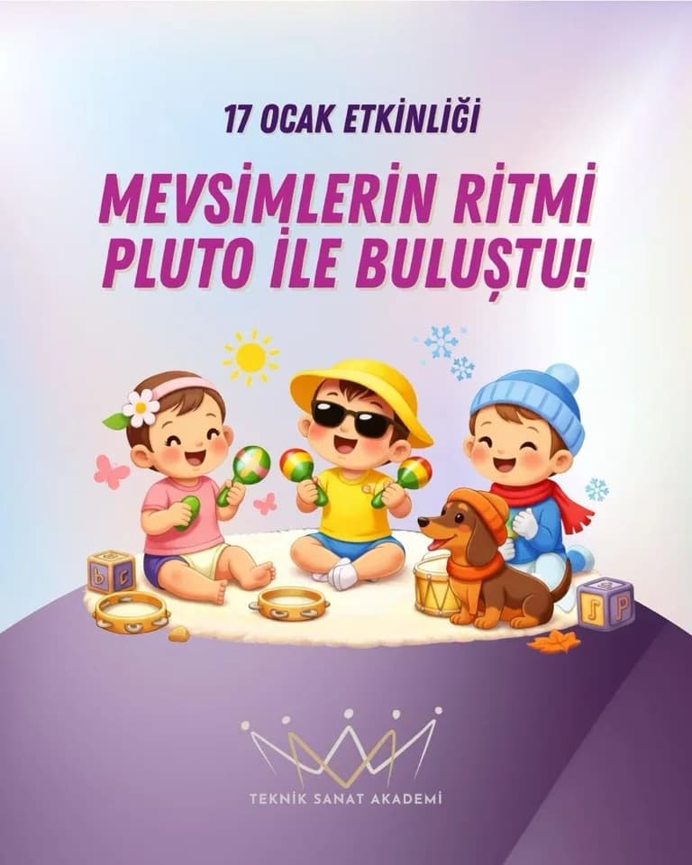 Baby Ritim atölyesinden kare