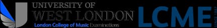 London College of Music Examinations – University of West London logosu